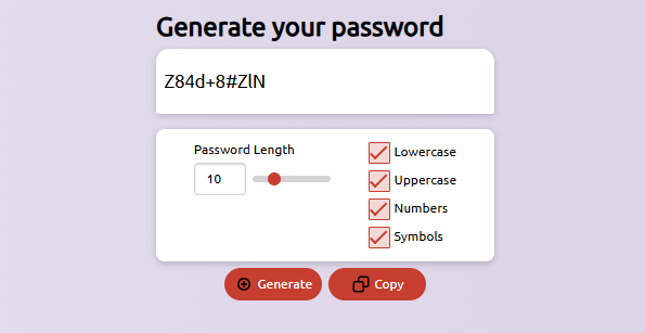 Password Generator
